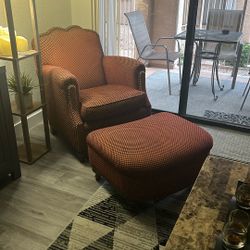 Chair And Ottoman 