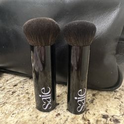 Saie Complexion & Bronzer Brush Set