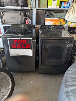 Samsung electric dryer and washer