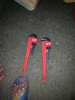 Pipe wrench 14"- Milwaukee $30 each