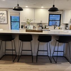 4 Counter Height Chairs