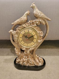 Antique Bird Clock