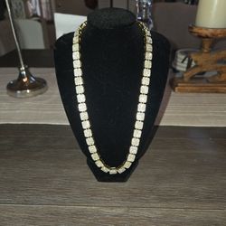 Gold Plated Iceed Out Chain 