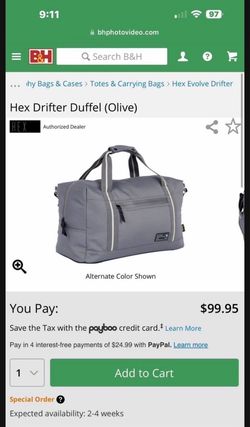 Hex Drifter Duffel (Gray)