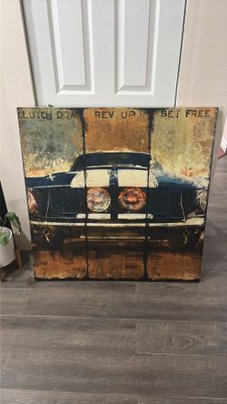 Mustang wall canvas