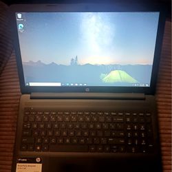 HP 16" AMD A9 3.1/3.7GHz 8GB RAM 64GB SSD Webcam DVDRW Wi-Fi/Bluetooth/PCIe Net Win 10/11 OS 