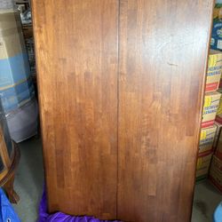Wood tall Table And 6 Chairs