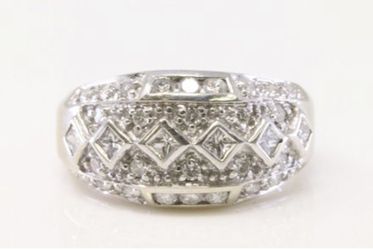 White Gold Diamond Ring