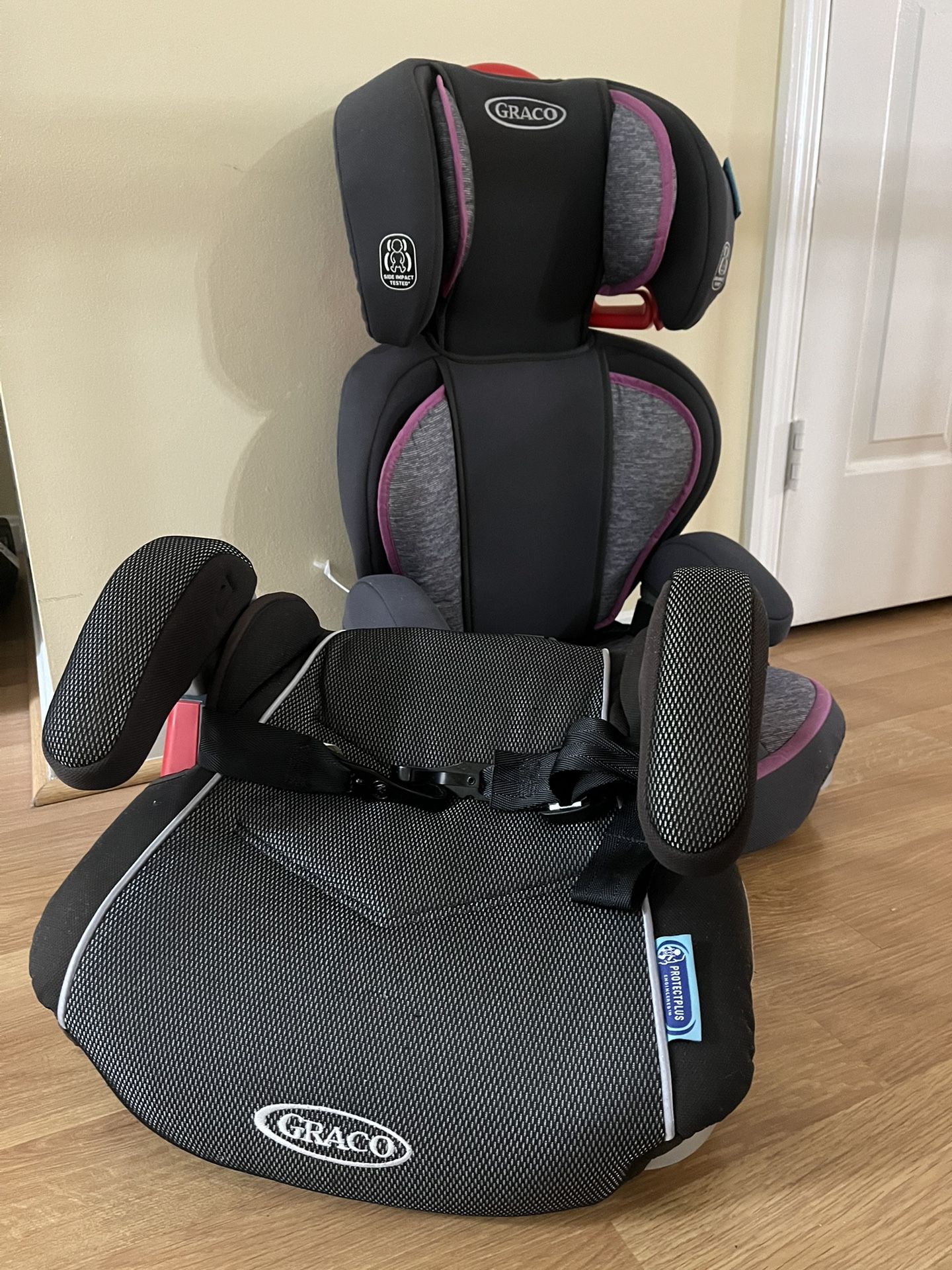 Graco High Back Boaster Seat & Boister Seat!