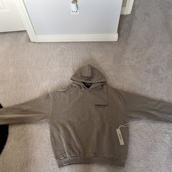 Grey Essentials Hoodie