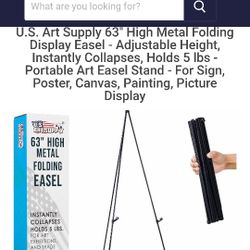 INSTANT EASEL. FOLDING EASEL. $5 EACH. 5 AVAILABLE 
