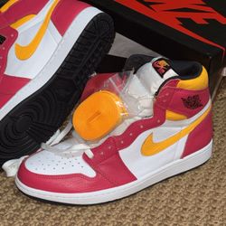 Jordan 1 High Fusion Red Retro