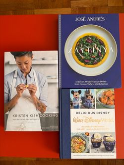 Set of 3 Hardcover Cookbooks