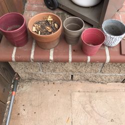 5 Flower Pots