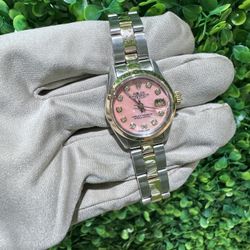 Rolex Datejust 26mm Diamond Dial 6916 Yellow Gold Oyster Bracelet, Watch & Box Only