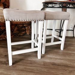 2 STOOL CHAIRS FOR $10.00