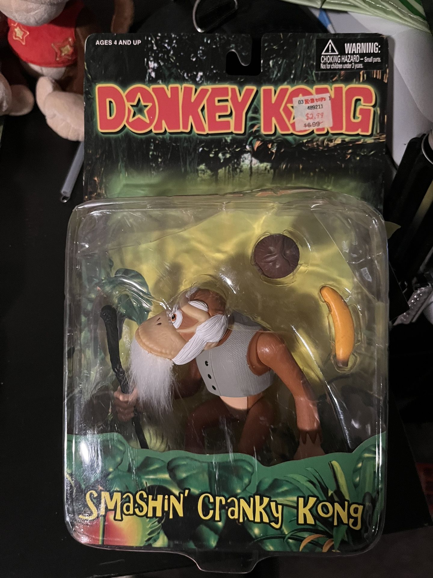 hot nintendo donkey kong smashin' cranky kong toysite 1999