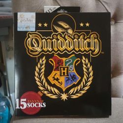 Harry Potter Quiditch 15 Days Of Socks