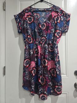 Speed Control New York Floral Dress New Size XL 