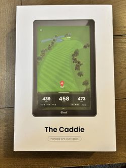 Pinned The Caddie Portable GPS Golf Tablet Brand New