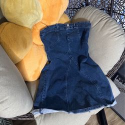 Denim dress