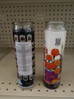 Day of dead candle