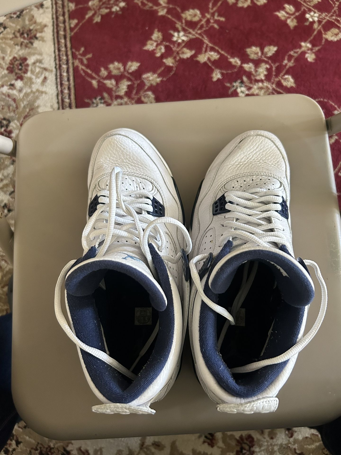 Jordan 4 - Blue/White 