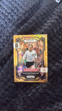 2026 Panini Prizm Monopoly World Cup Franz Beckenbauer Gold Millionaire 430/500