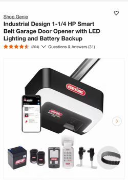 Genie garages door motor