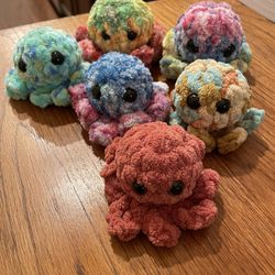 Crochet Octopus Plushies 