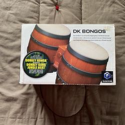 Nintendo Game Cube Dk Bongos In Box 