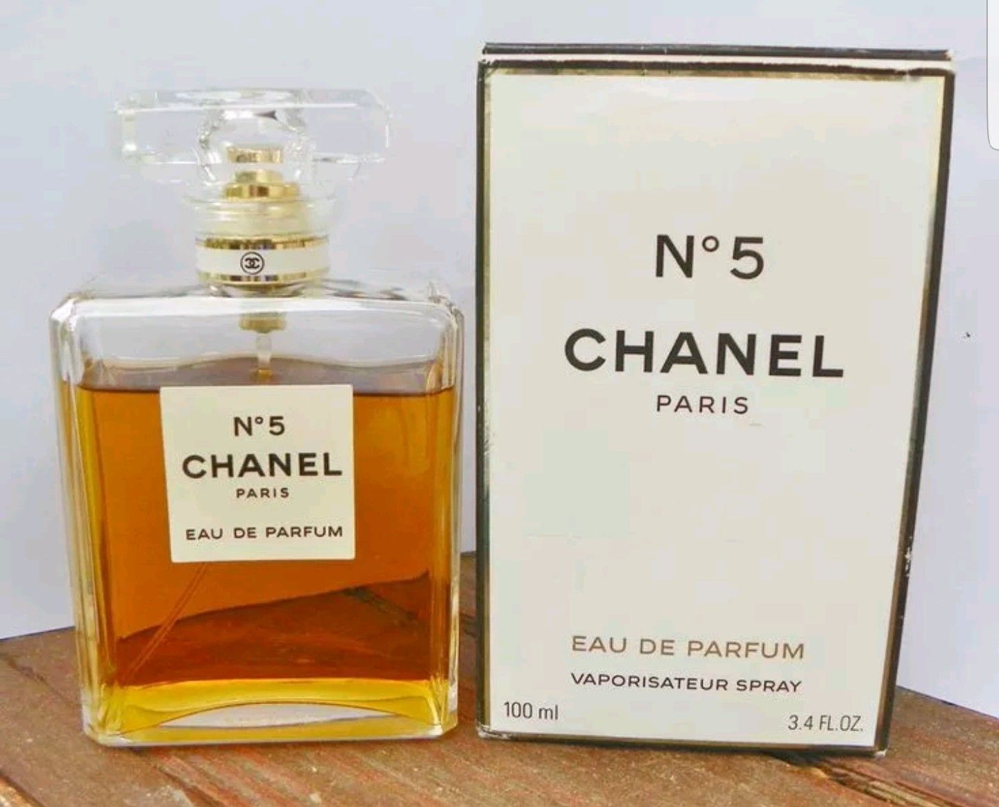 Chanel No. 5 Eau de Parfum Spray, Perfume for Women, 3.4 oz / 100 ml 