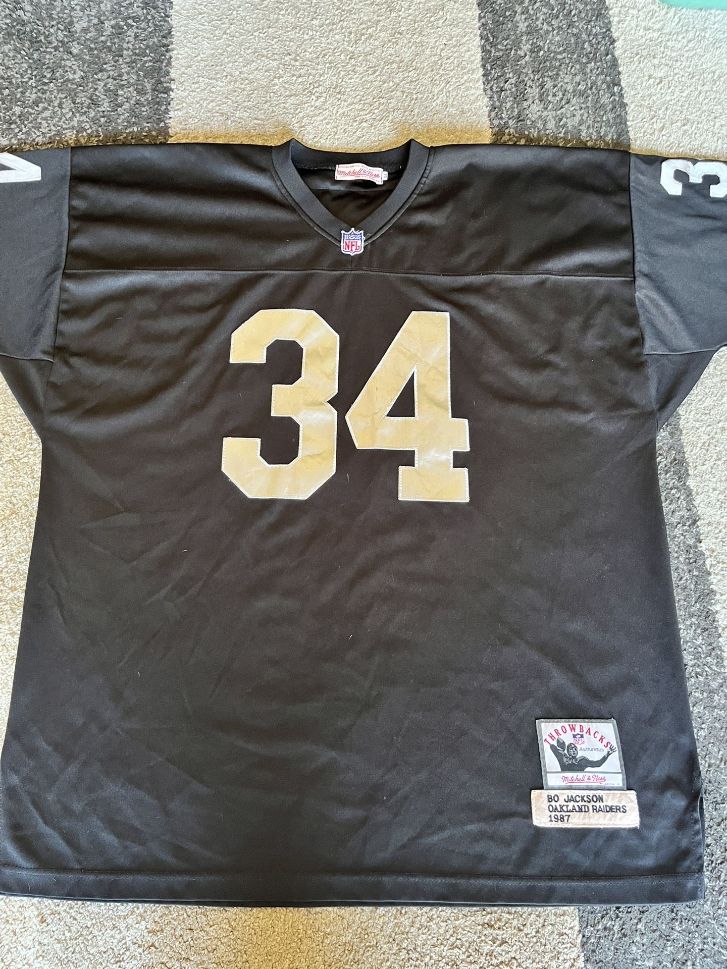 Vintage Raiders Jersey by Mitchell&ness