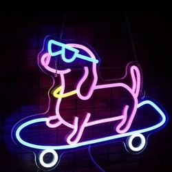 SKATEBOARDING WEENY LED SIGN 