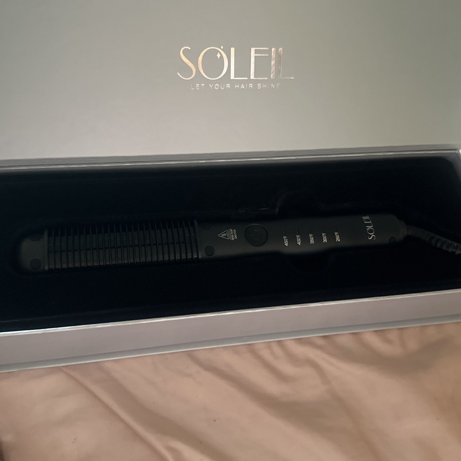 Soleil Styling Comb Black 