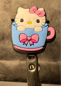 Hello Kitty in-a-cup Clip