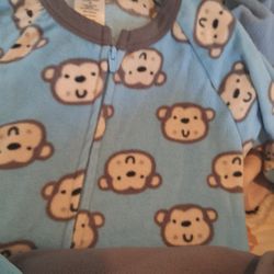 4 Fleece Pajamas 3T Size