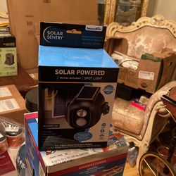 Solar Powered Motion Spot Light