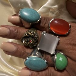 5 Dollars For All  Rings  Size 10