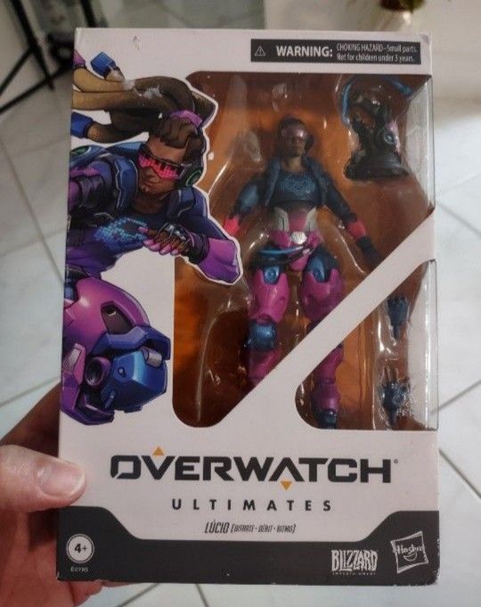 Overwatch Hasbro Overwatch Ultimates Lucio Action Figure.