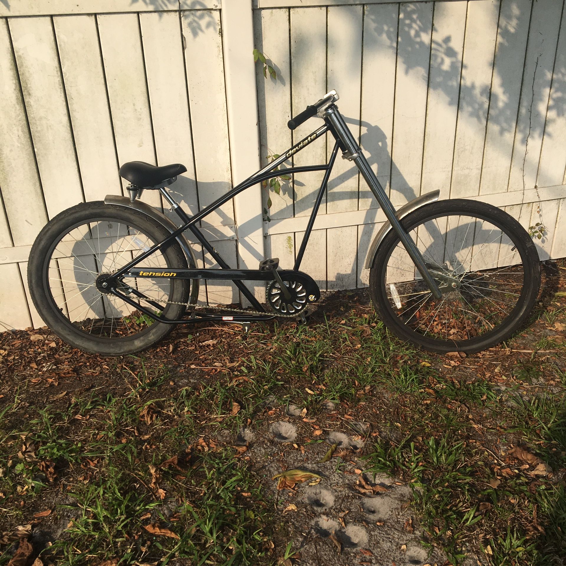 Deviate Tension Chopper/Beach Cruiser Bike