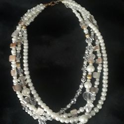 Beautiful costume jewelry necklace