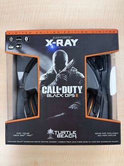 Turtle Beach Limited Edition Black Ops 2 Ear Force X Ray Wireless Headset Built in Mic - NEW
