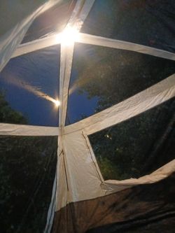 10 person lighted tent insta tent