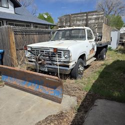 1976 dodge power wagon w300 dump bed