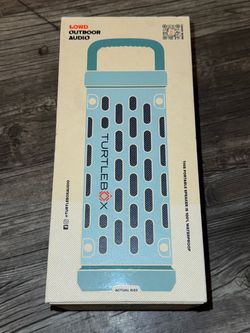 River Rock Turtle Box Ranger WaterProof Bluetooth Speaker (Brand New)