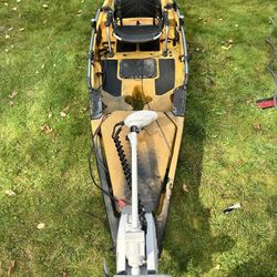 Hobie pro angler 14 With Motorguide Xi3 Spot lock Motor