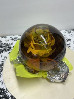 Multicolored Rose Globe