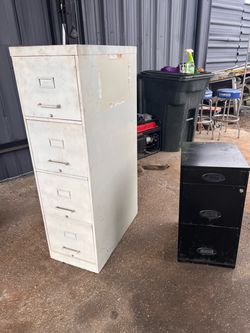 TWO FILING CABINETS