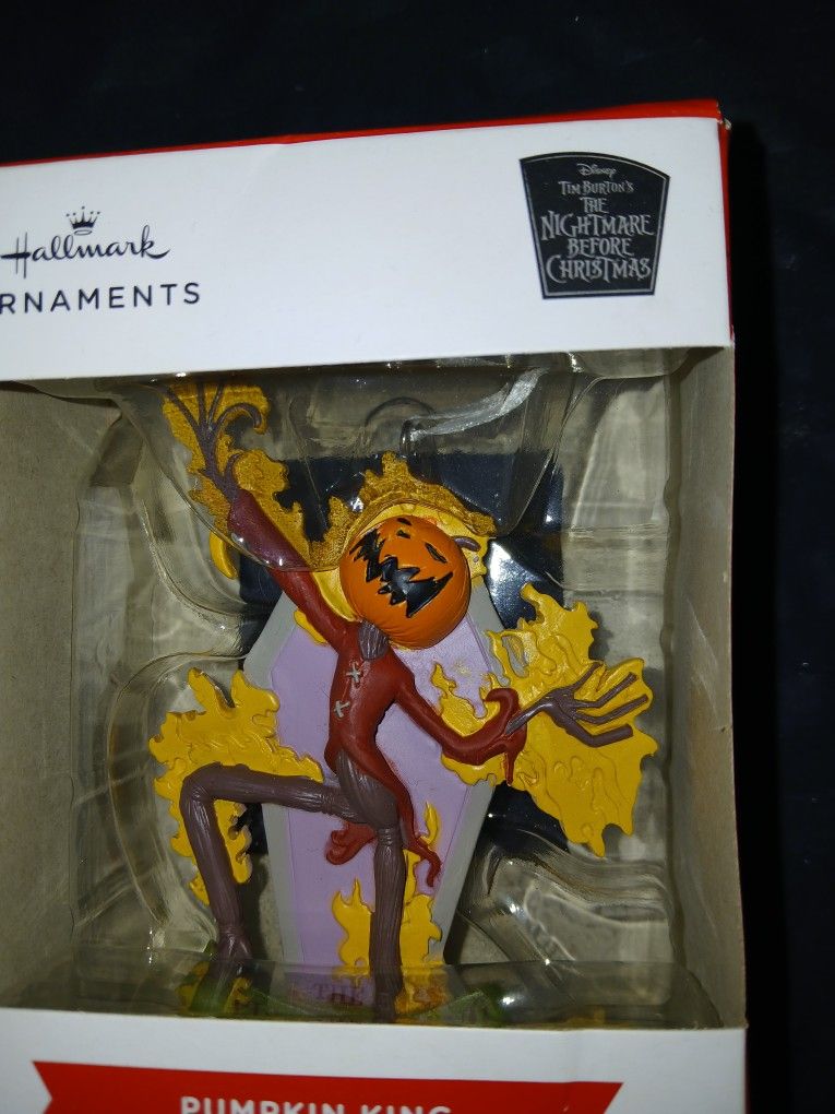 Hallmark The Nightmare Before Christmas Pumpkin King Ornament